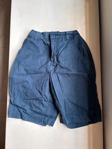 Blue Casual Shorts