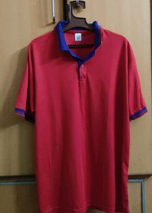Buy This Polo T-shirt - Vibrant Red colour