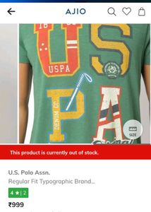 U.S. Polo Assn. Green T-Shirt