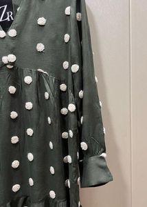 ZARA Green Dress