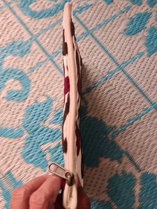 Embroidered Floral Pouch