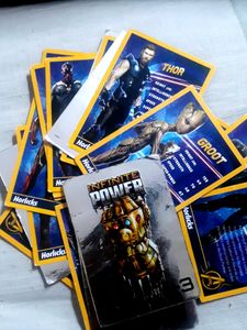 Avengers Card From Marvel×horlicks