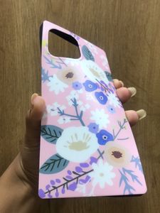 IPhone12ProMax Floral Print Pink Phone Cover
