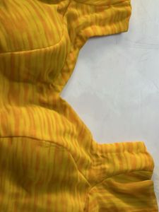 Orange Padded Blouse 🧡