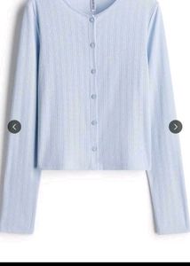 blue chic cardigan