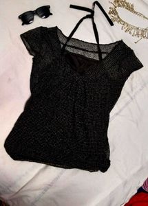 Black Halter Top ✨