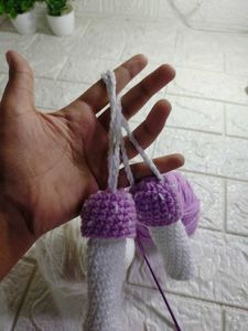 Crochet Mushroom  lipblam Decor