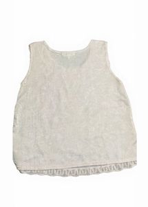Embroidered Sleeveless Top