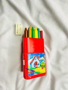Erasable Faber Colours With Pencil Colour