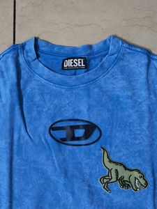 Diesel Blue Graphic T-Shirt