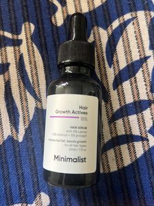 Minimalist Hair Growth Actives