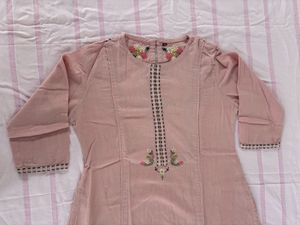 Elegant Embroidered Kurta&amp;Pant Set