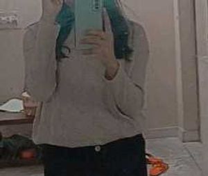 Off White shiny Sweater