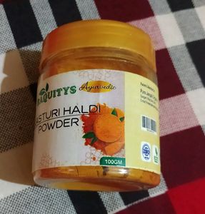 Ayurvedic Kasturi Haldi Powder Pack Of 4