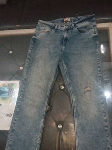 Distressed Denim Jeans
