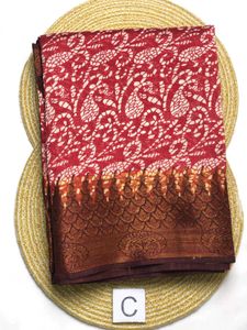 Floral Print Saree