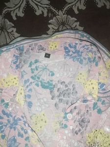 Floral Print Night Suit