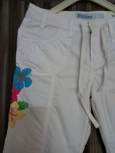 Floral Capri Pants