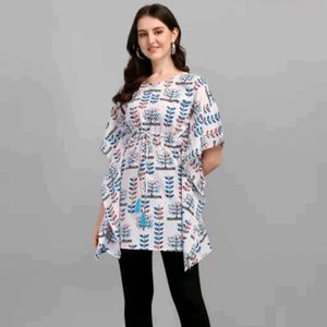 Stylish Printed Kaftan Top