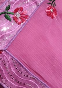 Beautiful Saree In Pink color 💕💕