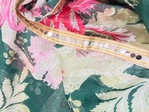 Floral Print saree