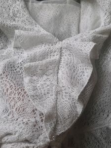 Price Drop! Vintage Peplum Lace Top