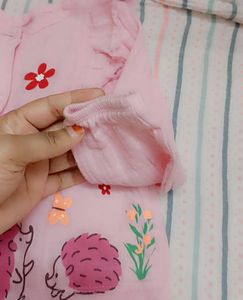 Cute Hedgehog Pajama Set