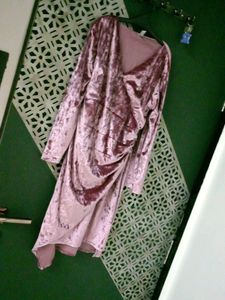 Pink One Piece Bodycon Dress