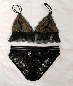 Branded Black Bikini Set.