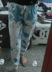 Price Dropped White And Blue Color Trouser