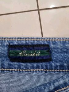Italian Brand Cantabil Light Wash Denim Jeans