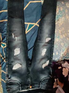 Distressed Denim Jeans