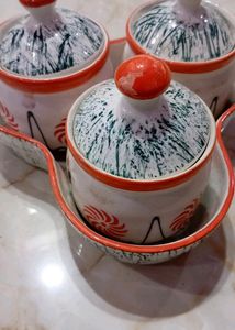 Jars And Crockery Set