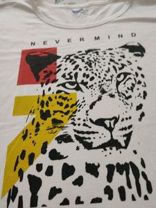 Casual Regular Never Mind Top (Size :100XL)