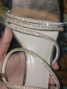 Sparkly Strappy Heels
