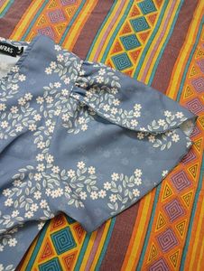 Sassafras Blue And White Dress