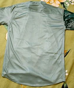 Green Printed Shirt