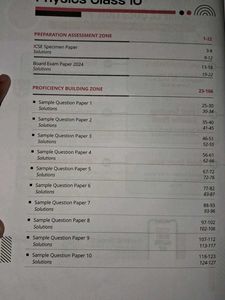ICSE Sample Question Papers: Physics &amp; Biology