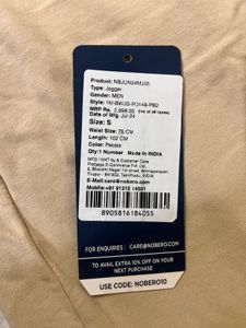 Nobero Men Straight fit Joggers