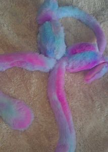 Rabbit Multi colour ear muff...