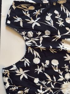 Floral Wollen Kurta