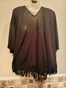 Boho Embroidered Kimono Combo