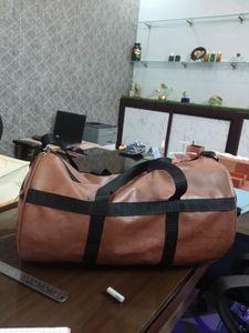 Stylish Brown Gym & Travel Bag