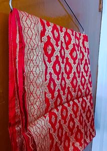 Red Printed Elegant Dupatta