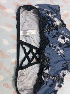 Floral Lace Trim Panties