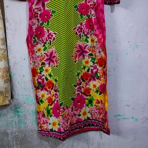 Designer Kurti With Dupatta
