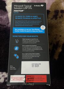 Mintop Forte 5% Hair Regrowth Formula