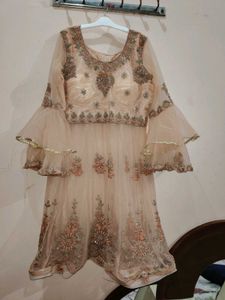 Embroidered Anarkali Suit