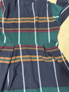 Striped Shirt Dress