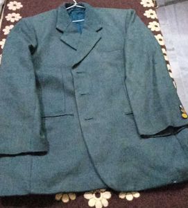 Vintage Dark Green Blazer